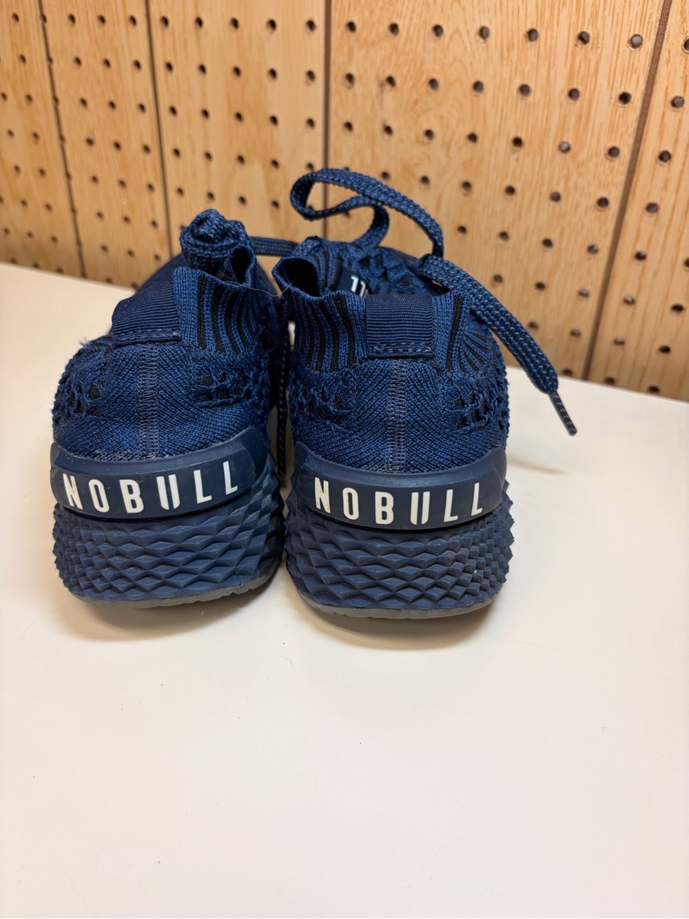 NOBULL Allday Navy Knit Slip-On Sneakers - Picture 2 of 10